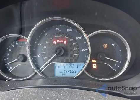 2014 Toyota Corolla L из США, поврежденный, VIN 5YFBURHE9EP138442